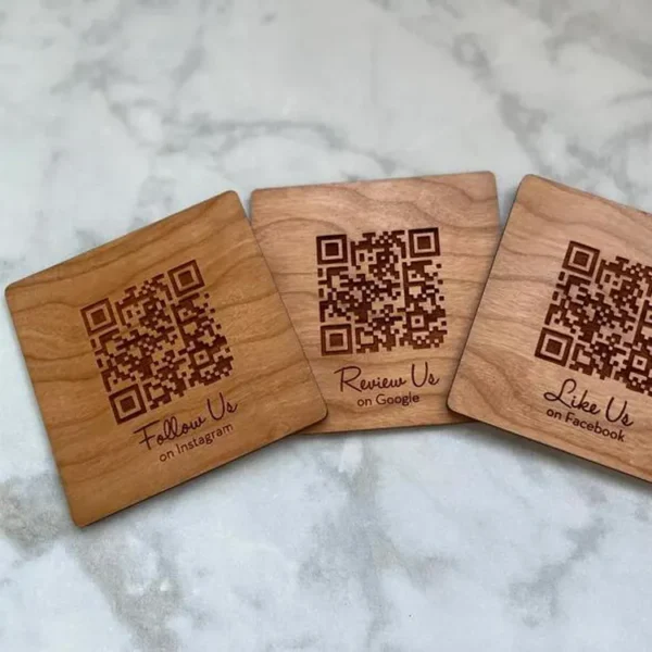 Custom QR-Code Laser Engraving